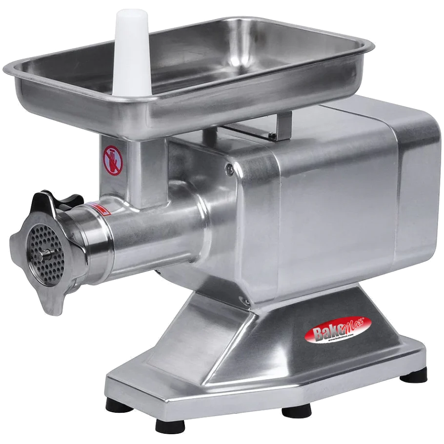 BakeMax Titan Series BMMG003 Countertop Electric #12 Hub Meat Grinder 350lbs Per Hour Main Product Image with Background Removed