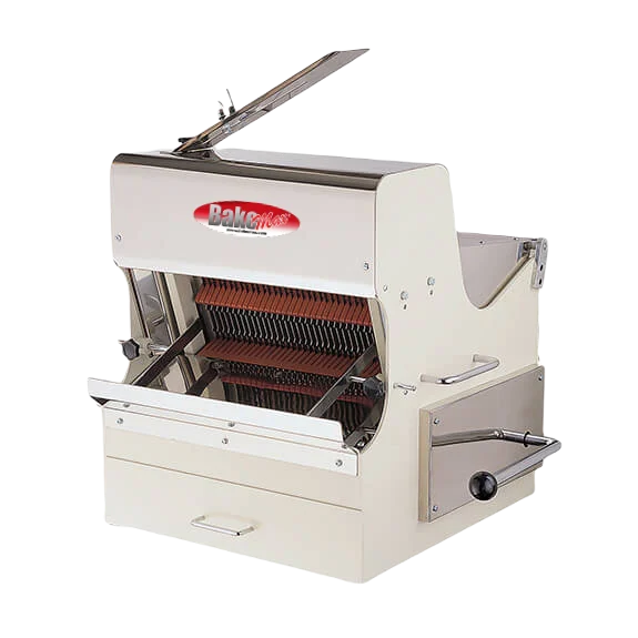 BakeMax BMSS001 Countertop Electric Artisan Safety Bread Slicer Right Side