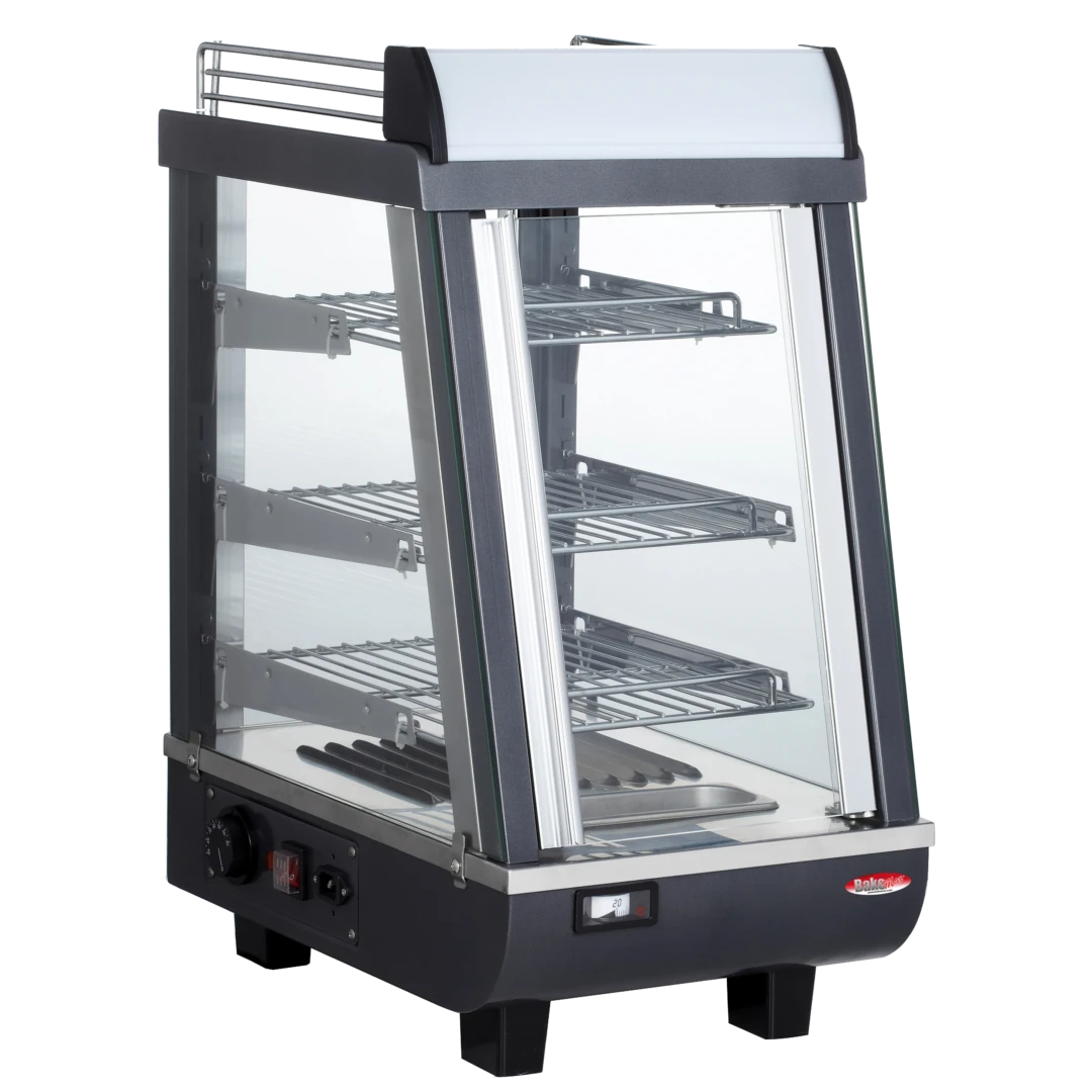 BakeMax Titan Series BMTSC14 Commercial Countertop 14 Inch Wide Heated Display Case Without Products Main Product Image